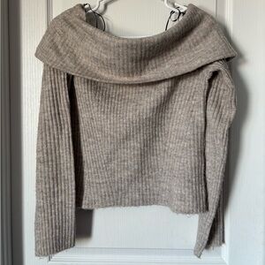 H&M Off The Shoulder Sweater